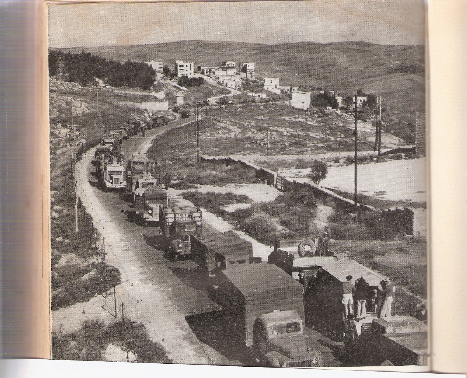 שיירת אספקה מהשפלה פורצת את המצור לירושלים