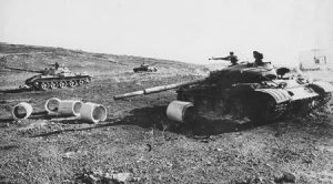 טנקים סורים פגועים
