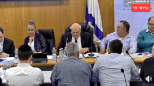 וועדת הבחירות לכנסת ה-21 צילום מסך