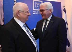 נשיא המדינה ונשיא גרמניה. צילום | מארק ניימן/לע"מ